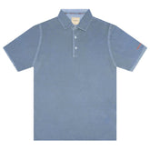Tramarossa Light Blue Cotton Men Polo Shirt